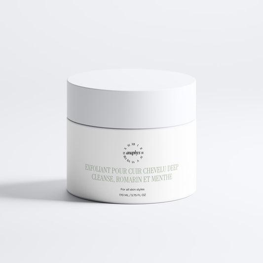Exfoliant pour cuir chevelu Deep Cleanse, romarin et menthe